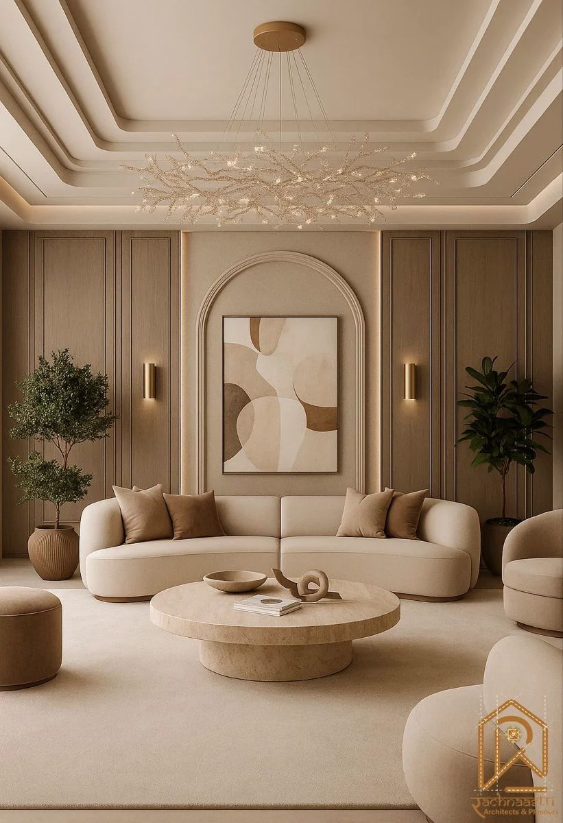 penthouse interior design downtown dubai – RNM Interiors full floor fit-out custom joinery