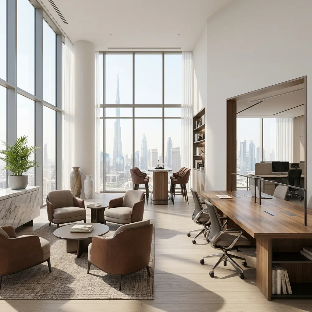 interior design difc dubai – RNM Interiors premium office fit-out financial district