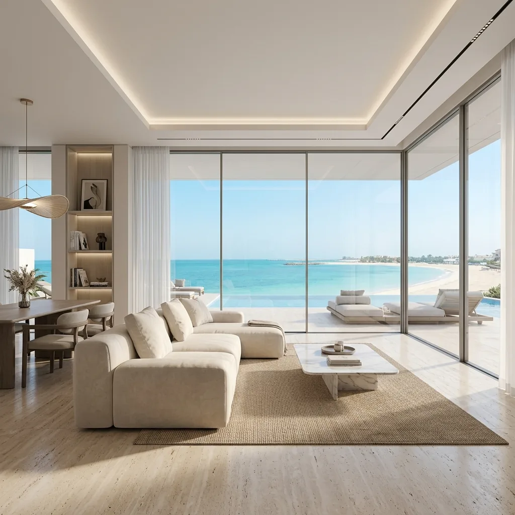garden home interior design palm jumeirah dubai – RNM Interiors villa renovation fit-out