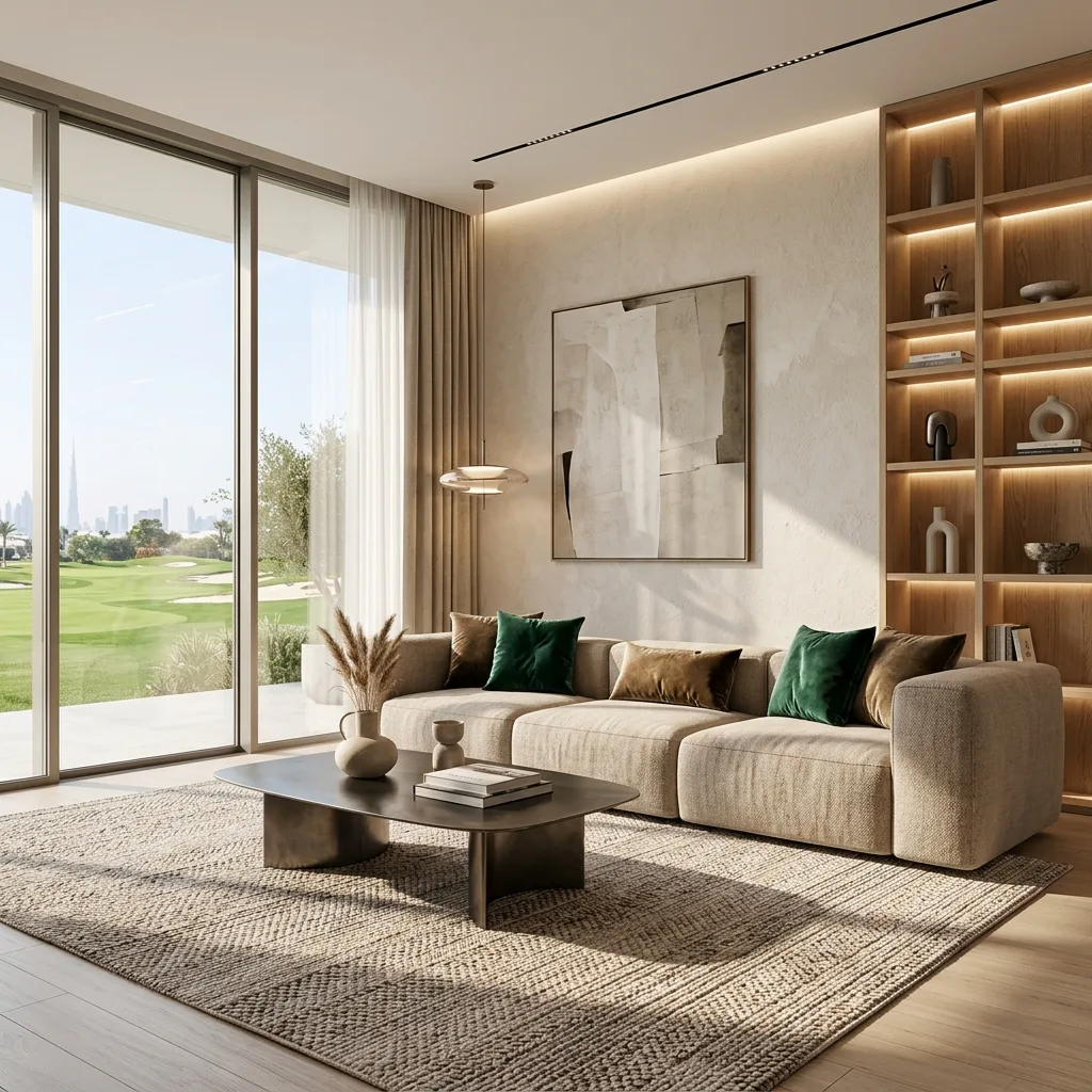 villa interior design dubai hills estate golf place – RNM Interiors full fit-out emaar