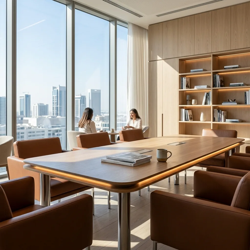 corporate office interior design fit-out business bay dubai – RNM Interiors design build