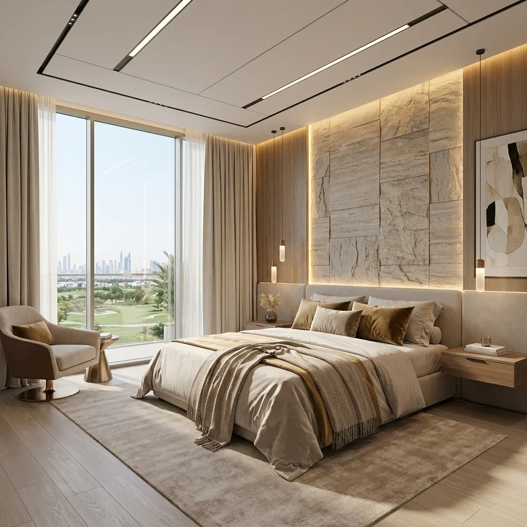 apartment interior design dubai – RNM Interiors penthouse living room high-rise fit-out