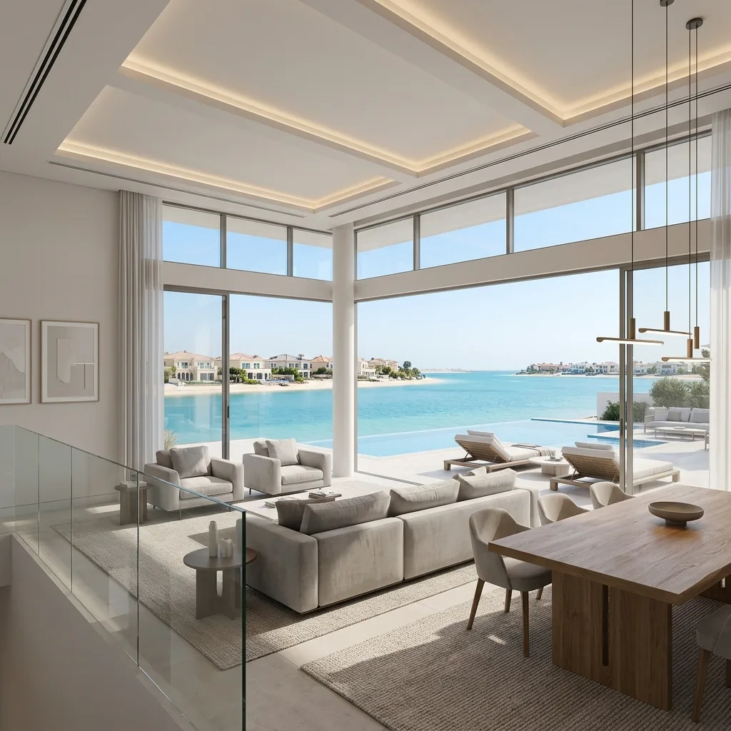 villa interior design palm jumeirah dubai – RNM Interiors full fit-out bespoke joinery luxury residential