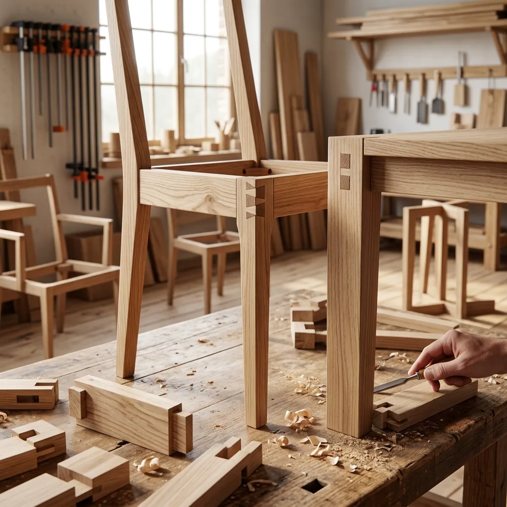 joinery works dubai – RNM Interiors bespoke kitchen wardrobe workshop manufacturing precision