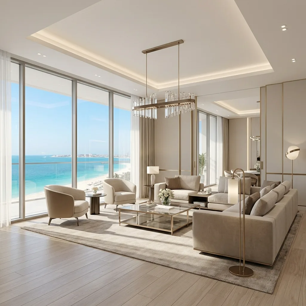 design and build villa palm jumeirah dubai – RNM Interiors residential integrated project